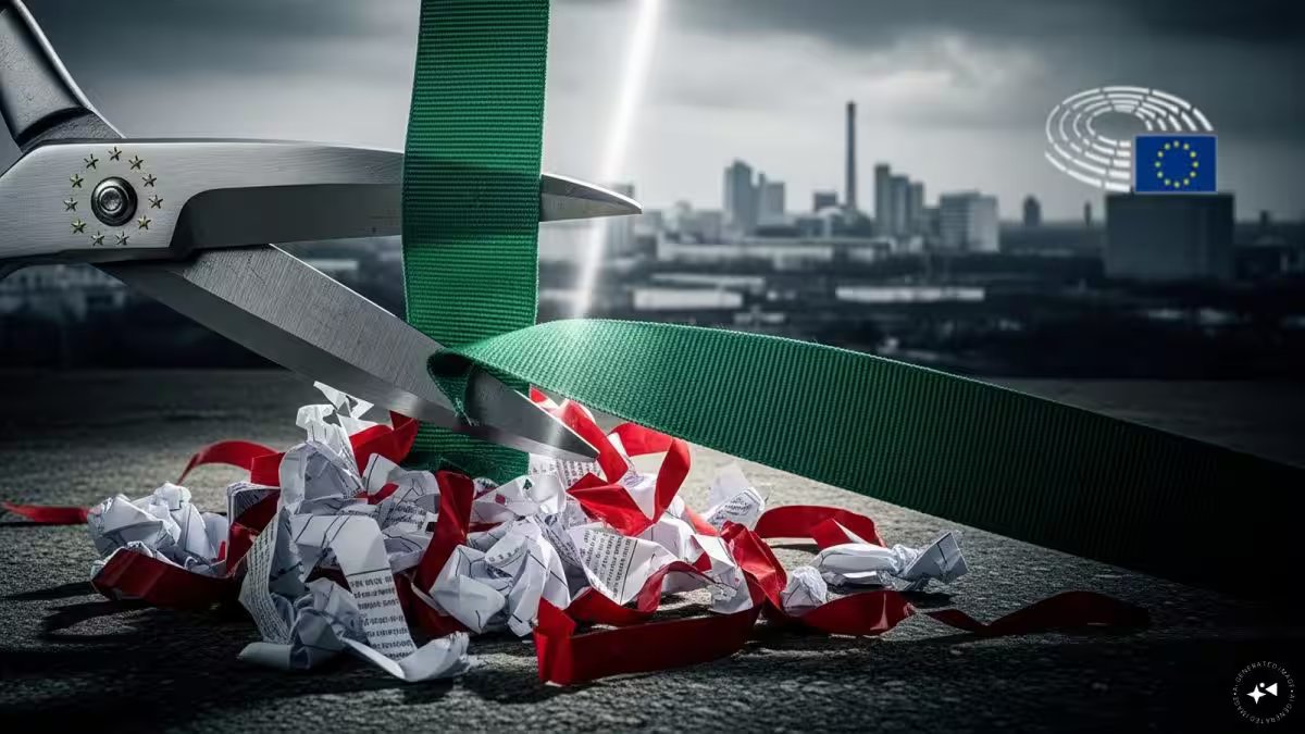 Economy struggling, European Union decides to gut green rules, cut red tape for businesses – Firstpost