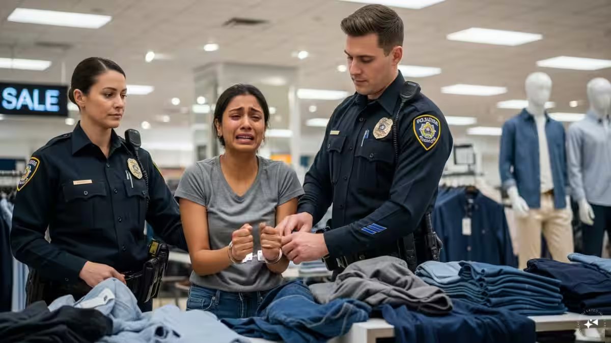 Indian woman in US caught shoplifting in viral video, pleads with police not to handcuff her