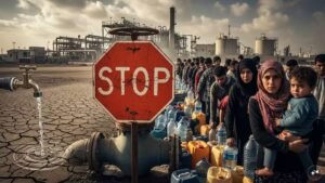 Read more about the article Gaza faces fresh water crisis as supplier halts services after Hamas detains staff – Firstpost