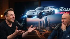 Read more about the article Elon Musk says Tesla’s long-delayed Roadster could ‘fly’ by end of year – Firstpost