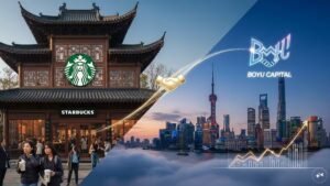 Read more about the article Starbucks reworks China strategy, to sell 60% control to local investor Boyu – Firstpost