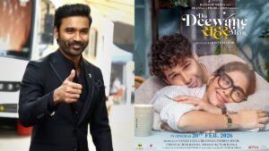 Read more about the article ‘Tere Ishk Mein’ star Dhanush praises first glimpse of Sanjay Leela Bhansali, Siddhant Chaturvedi, and Mrunal Thakur’s love story ‘Ek Deewane Seher Mein’