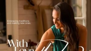 Read more about the article Did Duchess of Sussex Meghan Markle steal a $1695 dress that she flaunts in new promo of Netflix’s ‘With Love, Meghan: Holiday Celebration’? – Firstpost