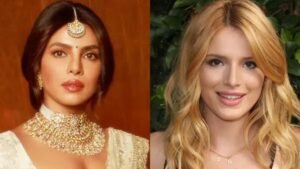 Read more about the article SS Rajamouli’s ‘Varanasi’ star Priyanka Chopra called ‘fake’ for allegedly circulating video with fans, Hollywood actress Bella Thorne defends her