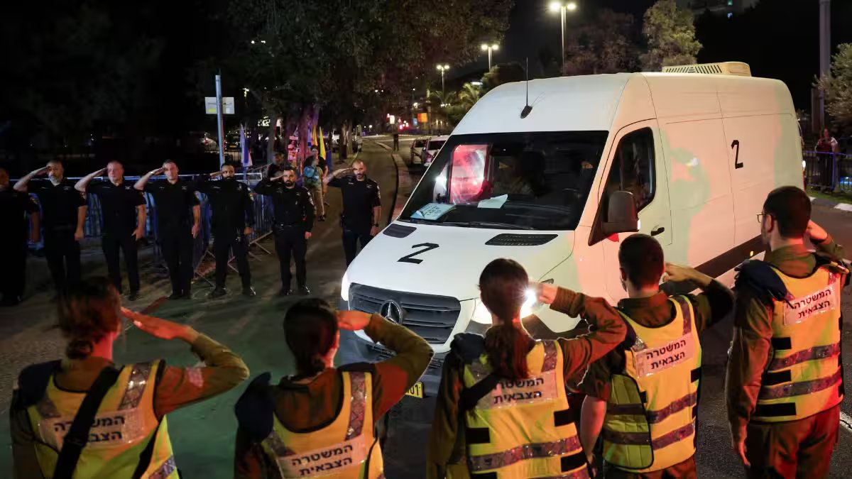 Israel says presumed remains of one of last Gaza hostages returned to Israel Police – Firstpost