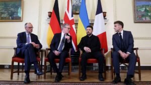 Read more about the article Can EU, ‘already in harm’s way’, save Ukraine from Trump’s peace terms? Meeting in Brussels – Firstpost