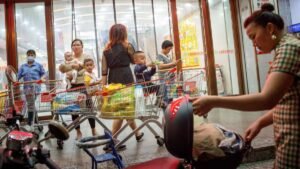 Read more about the article China bets on an unusual demographic fix, raises tax on condoms to spark baby boom – Firstpost