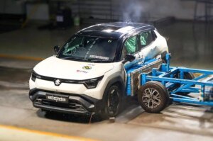 Read more about the article Maruti e Vitara receives 5-star Bharat NCAP safety rating