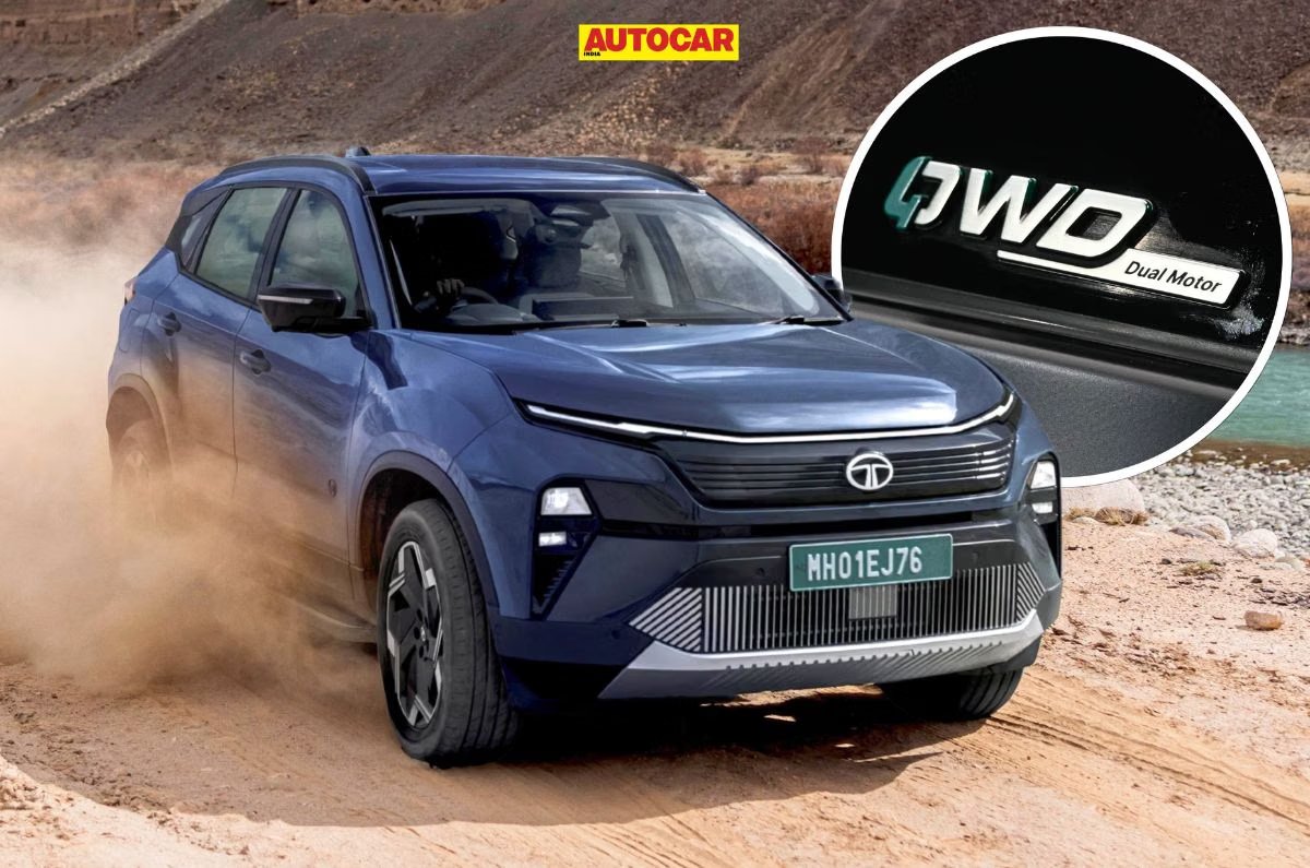 Read more about the article Tata Harrier EV to get AWD tech on lower trims