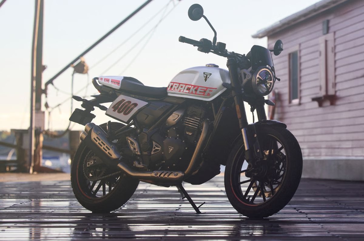 Triumph Tracker 400 unveiled 