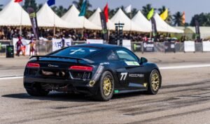 Read more about the article Audi R8 breaks India quarter mile record