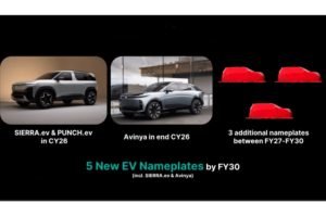 Read more about the article Tata to launch three new EVs in 2026
