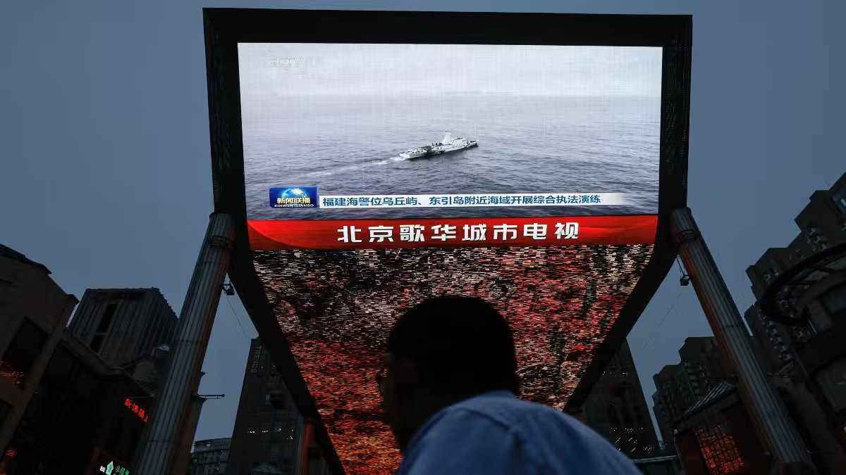 Read more about the article Taiwan, Japan raise alarm over China’s maritime deployment; Beijing says operations fully compliant with law – Firstpost
