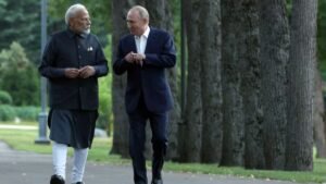Read more about the article Beyond defence & oil, PM Modi & Putin build ‘co-production model’ as future of economic ties – Firstpost