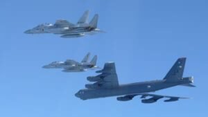 Read more about the article In show of force, US & Japanese bombers fly together after China-Russia drills – Firstpost