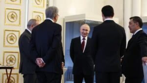 Read more about the article Putin flaunts CIS unity amid tensions with Europe over Ukraine war – Firstpost