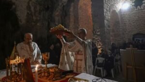 Read more about the article Last Christians gather in ruins to mark Christmas in Turkey’s earthquake-hit Antakya – Firstpost