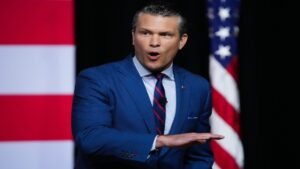 Read more about the article Hegseth ‘risked’ troops’ safety by sharing sensitive war plans on Signal: Report – Firstpost