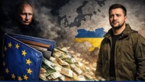 Read more about the article Playing it safe or missing the point? EU’s gamble with Putin’s billions – Firstpost