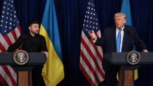 Read more about the article Sticking points remain after Trump–Zelenskyy talks – Firstpost