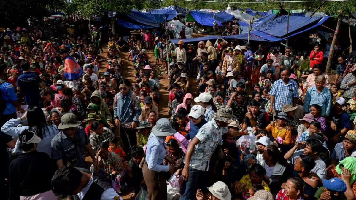 Cambodia accuses Thailand of demolishing Hindu statue inside its territory amid raging border conflict – Firstpost