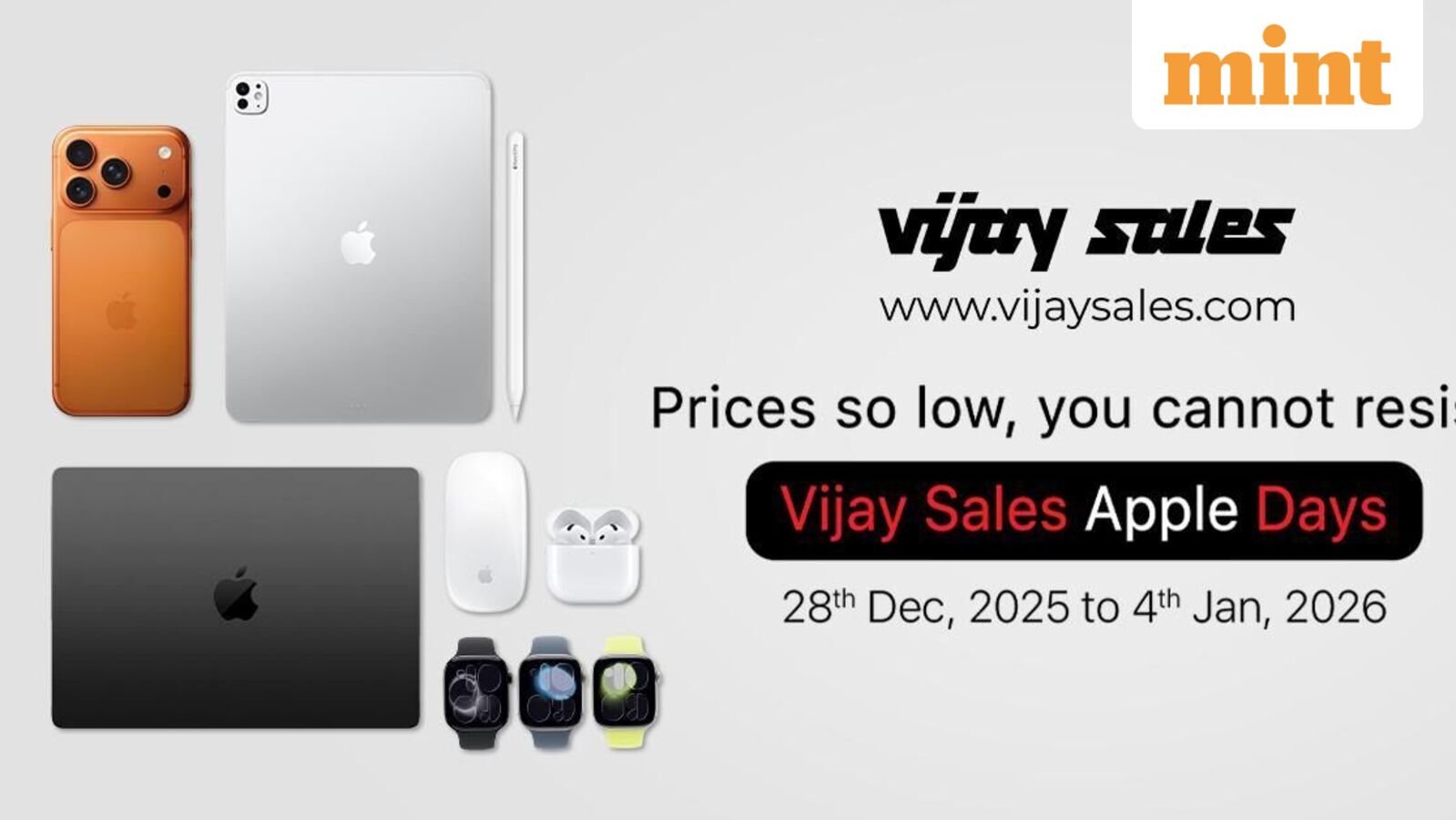Read more about the article Vijay Sales Apple Days: iPhone Air and iPhone 17 see steep price cuts, iPhone 15 goes below ₹50,000