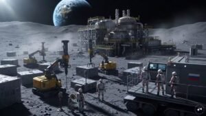 Read more about the article Russia plans nuclear power plant on the moon by 2036, says Roscosmos – Firstpost