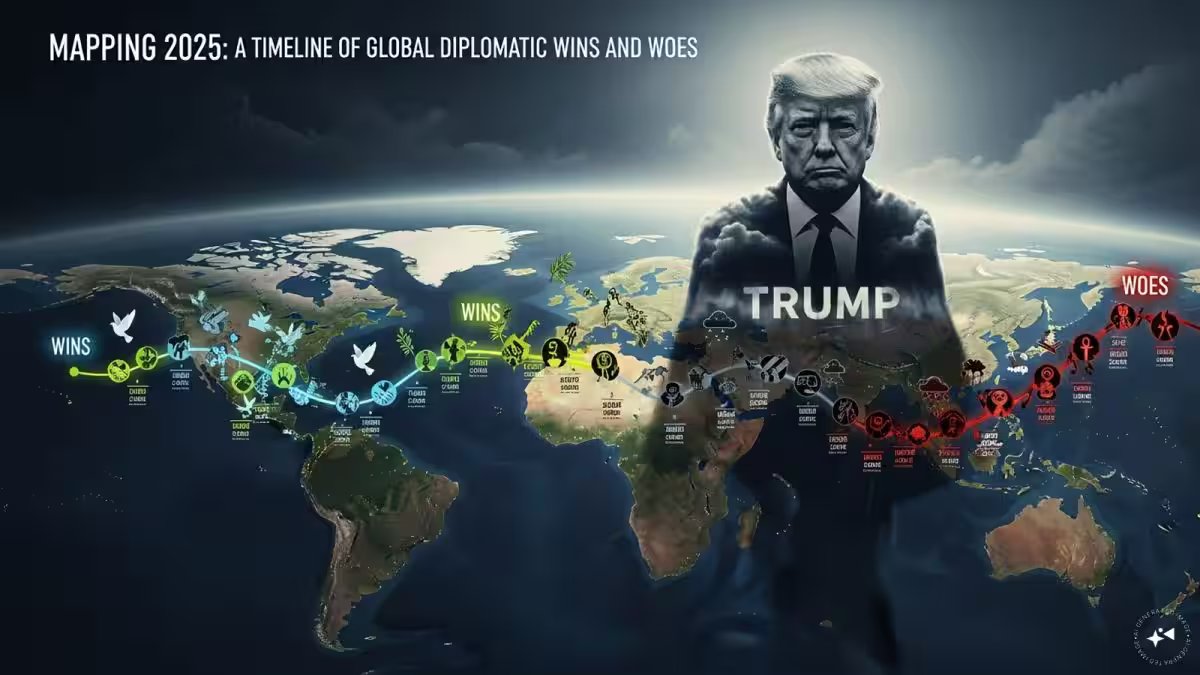 A timeline of global diplomatic wins and woes — Trump cloud looming large – Firstpost