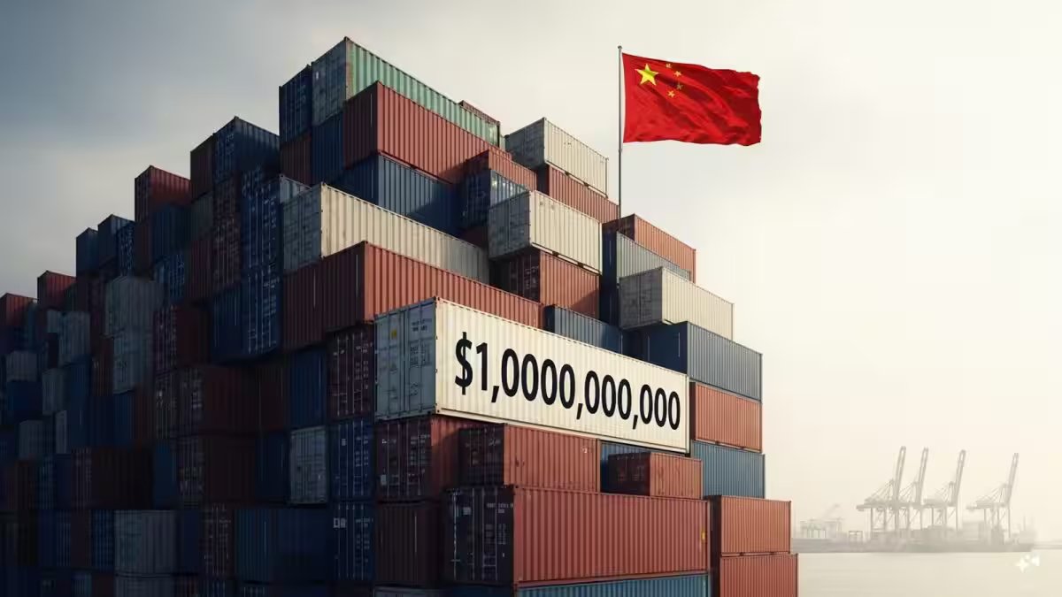 In a first, China posts a trillion-dollar trade surplus — despite Trump tariffs – Firstpost