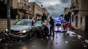 Read more about the article Stabbing and car-ramming in Northern Israel kill two, Palestinian attacker wounded – Firstpost