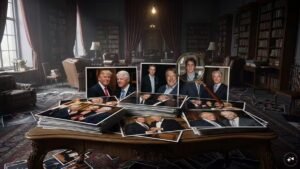 Read more about the article House Democrats release new Epstein images featuring Trump, Clinton; Trump admin says Dems ‘cherry-picking photos’ – Firstpost