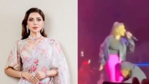 Read more about the article Singer Kanika Kapoor grabbed by fan during her performance, user slams security as video surfaces- Watch – Firstpost