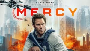 Read more about the article Chris Pratt gets into a deadly showdown with an AI Justice System in new trailer of ‘Mercy’, releases in 3D on January 23, 2026 – Firstpost
