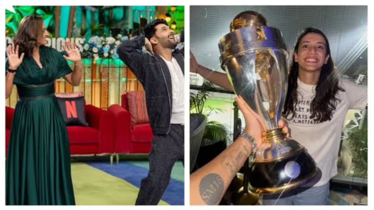 Read more about the article Smriti Mandhana skips Netflix’s ‘The Great Indian Kapil Show’ to celebrate World Cup win amid wedding fiasco with Palash Muchhal – Firstpost