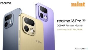 Read more about the article Realme 16 Pro to launch in India on Jan 6 with 200MP camera and Dimensity 7300-Max chip: Everything we know so far