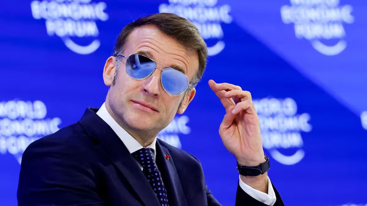 ‘What the hell happened?’ Trump takes swipe at Macron’s sunglasses in Davos speech – Firstpost