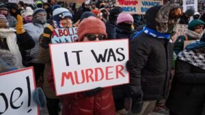 Read more about the article ICE agents in Minnesota instructed to avoid confrontations with protesters after fatal shootings – Firstpost