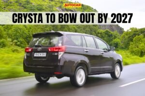Read more about the article Toyota Innova Crysta to be discontinued in 2027 – Introduction