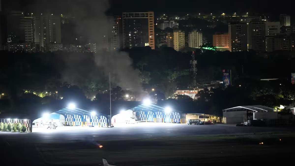 Multiple explosions heard in Venezuelan capital amid tensions with US – Firstpost