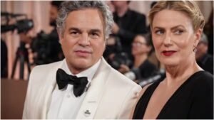Read more about the article Celebrities Wear Pins Protesting ICE on the Golden Globes Red Carpet – Firstpost