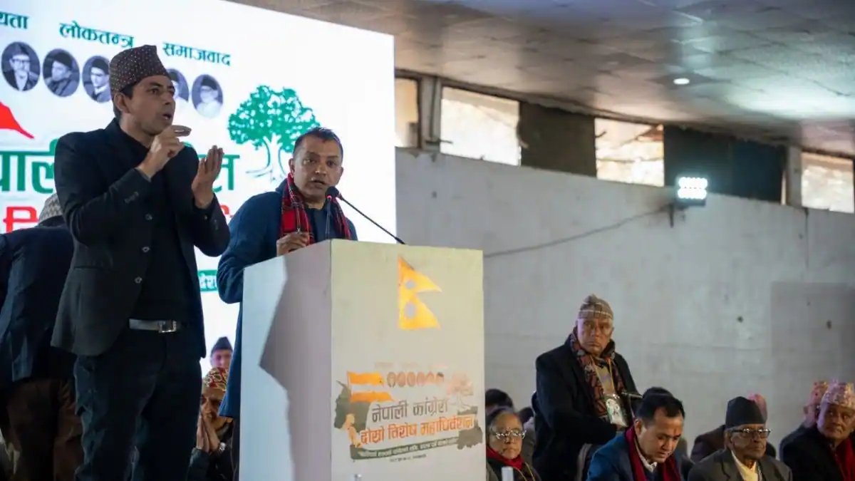 Nepali Congress breaks up, rebel faction claims majority and declares Gagan Thapa new president – Firstpost