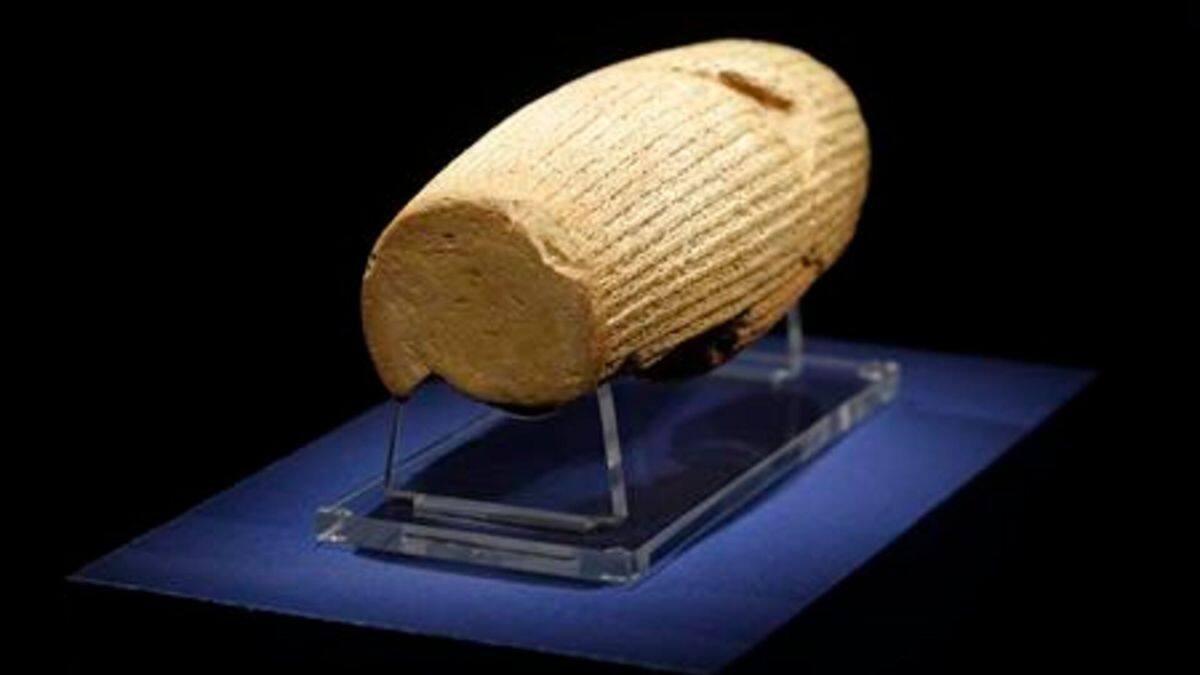 Ancient Iran's Cyrus Cylinder Inspired Human Rights Charter While Modern Iran Faces Criticism for Silencing Protesters – Firstpost