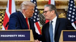 Read more about the article Trump reverses stance on UK-Mauritius Chagos Islands deal to justify Greenland’s control – Firstpost