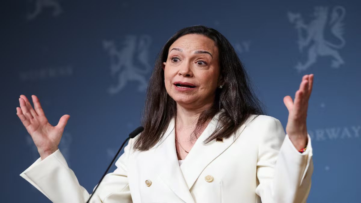 Trump sets up meeting with Venezuelan opposition leader Machado – Firstpost