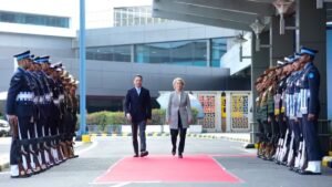 Read more about the article EU chief Ursula arrives in New Delhi, to be chief guest for India’s 77th Republic Day – Firstpost