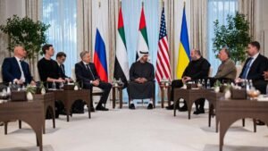 Read more about the article Ukraine-Russia-US talks begin in UAE as Moscow sticks to Donbas demand – Firstpost