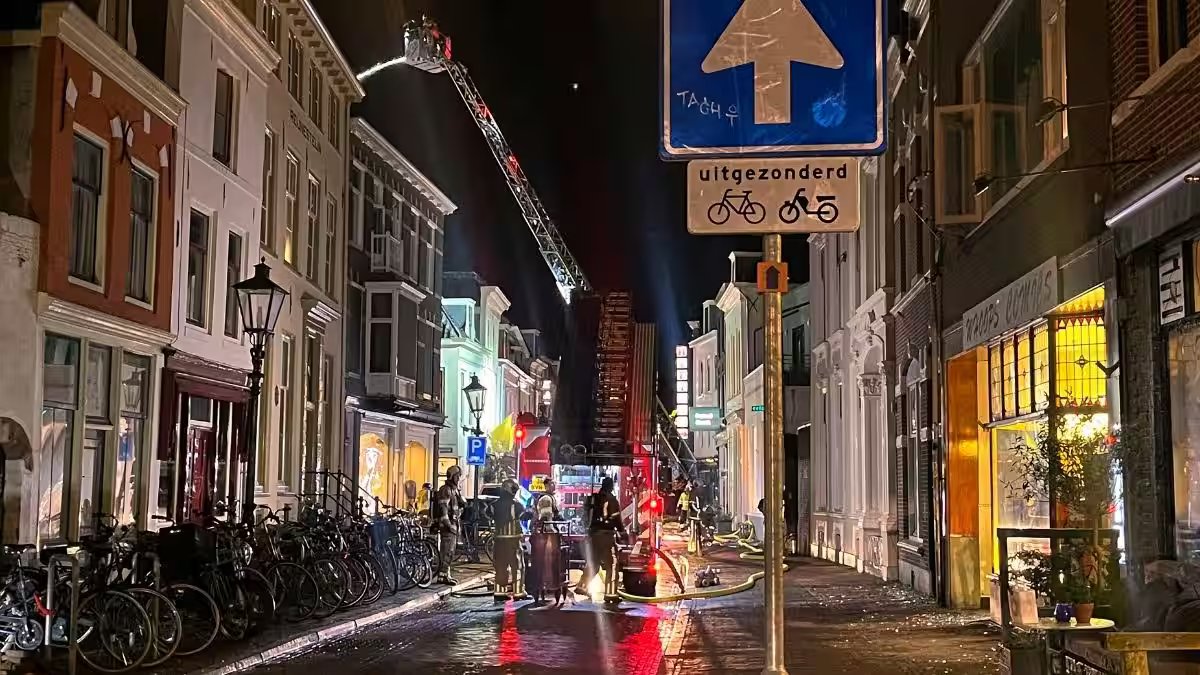 Several injured after explosion triggers major fire in Dutch city of Utrecht – Firstpost