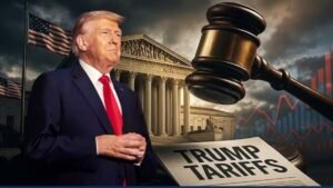 Read more about the article US Supreme Court defers ruling on legality of Trump’s global tariffs – Firstpost