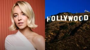 Read more about the article Sydney Sweeney to face criminal trespass and vandalism charges for hanging her lingerie on the Hollywood sign? – Firstpost