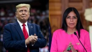 Read more about the article Top secret CIA report behind Trump decision to back Delcy Rodrigues as Maduro’s replacement: Report – Firstpost